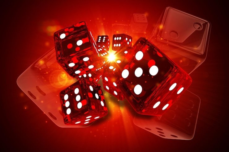 Antarmuka meja poker kembangtoto dengan pemain dan dealer
